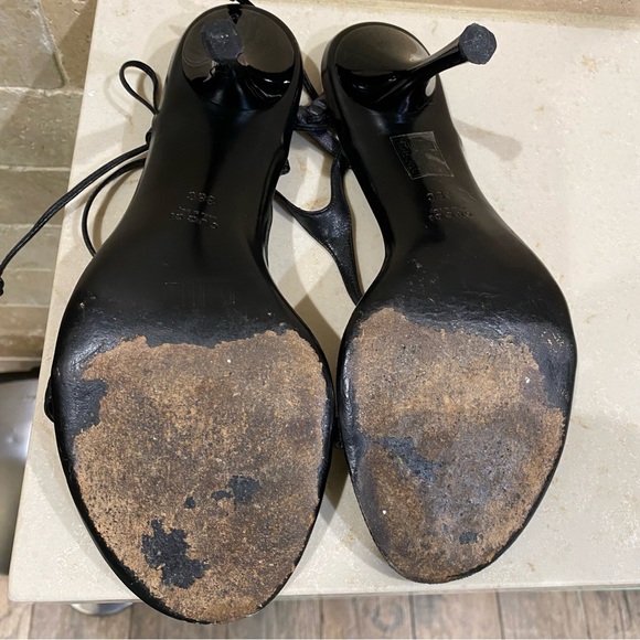 GUCCI - Ankle Wrap String Heel Sandals Sz8 - Picture 4 of 4